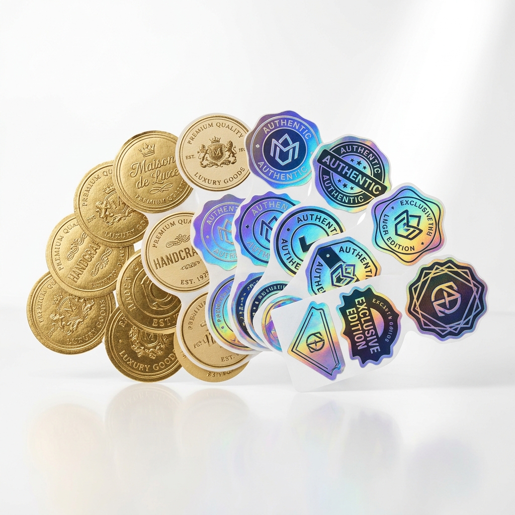 Custom Die-Cut Holographic Stickers